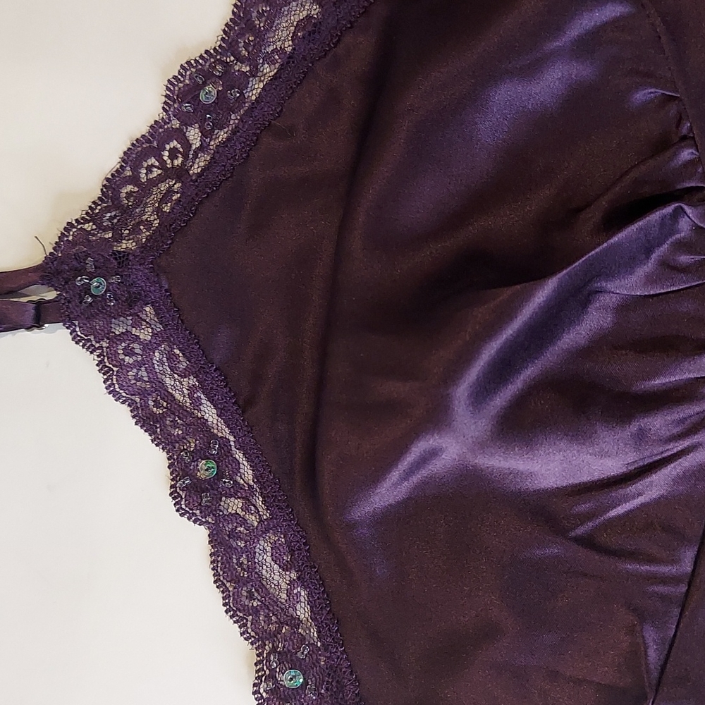 Daisy Fuentes silk and lace Cami size small petite - Picture 5 of 13